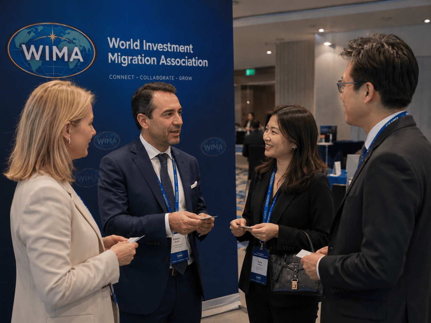 WIMA B2B matching fair meeting hall