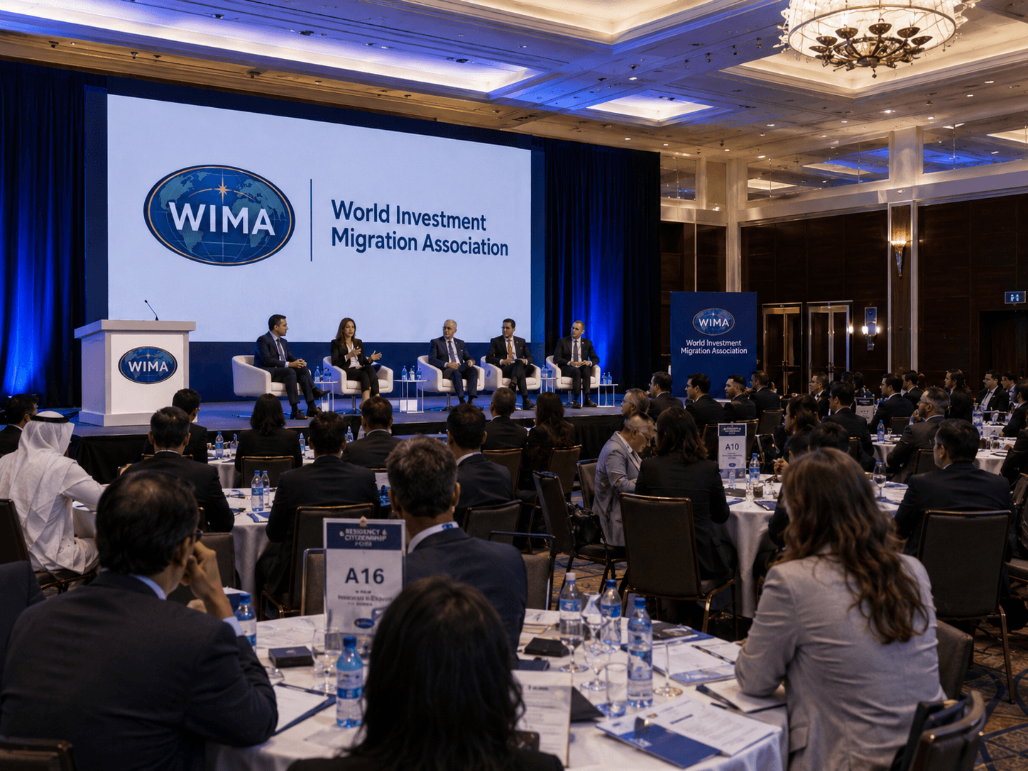 WIMA main forum stage for industry briefing