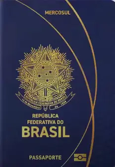 Illustrative Brazil passport cover