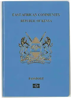 Illustrative Kenya passport cover